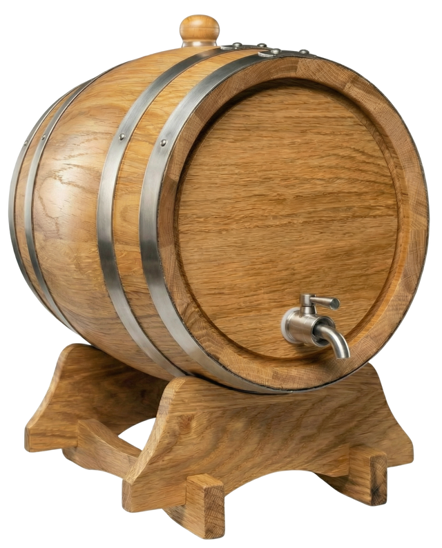 10L American Oak Barrel (Medium Char)