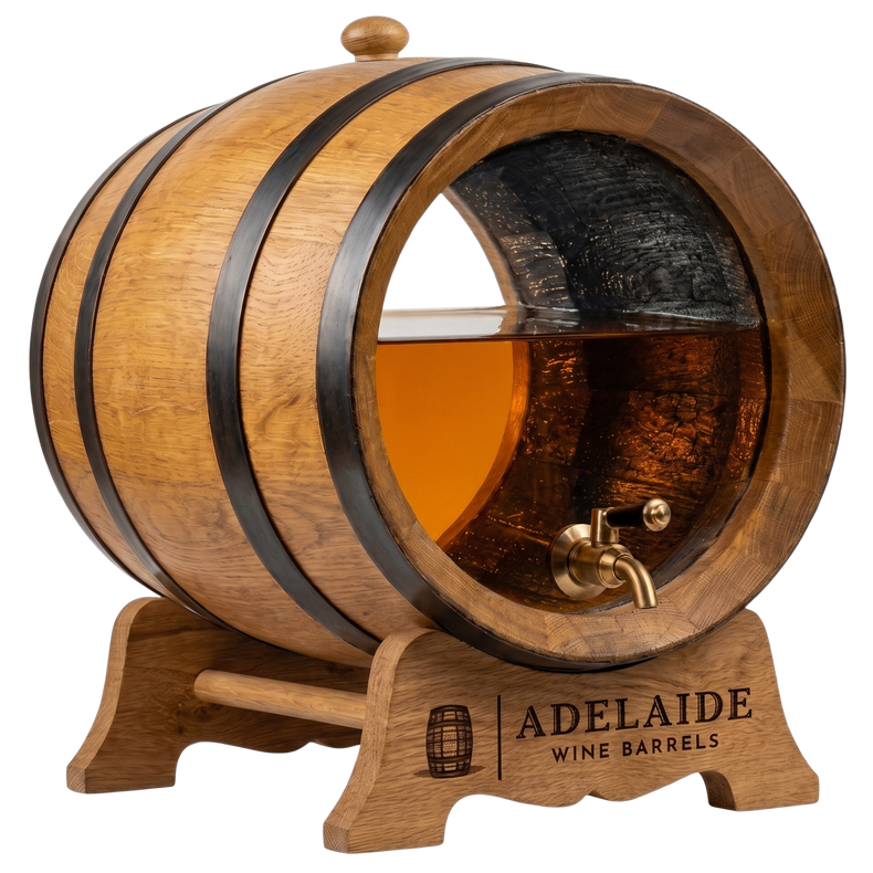 25L Glass Head American Oak Barrel (Medium Char) PRE-ORDER