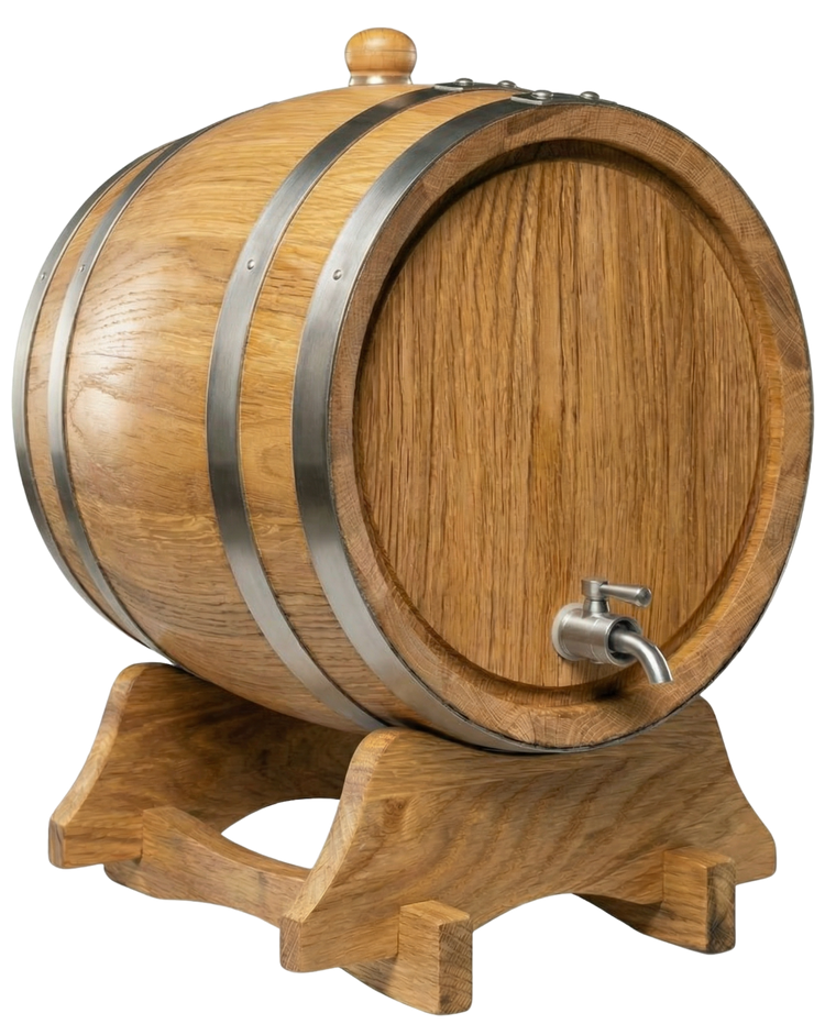 25L American Oak Barrel (Medium Char)