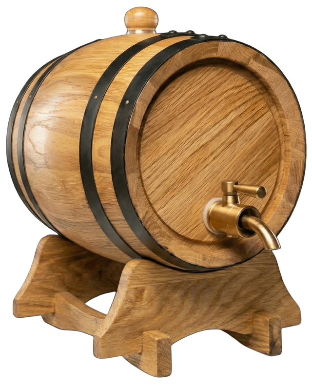 3L American Oak Barrel (Medium Char)