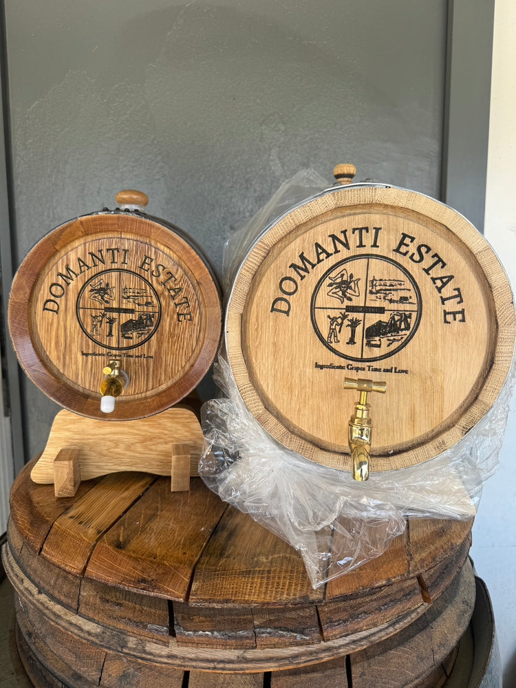 Personalised American Oak Barrel (Custom Engraving)