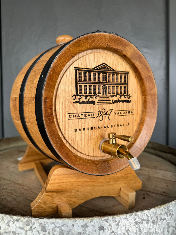 Personalised UPRIGHT American Oak Barrel (Custom Engraving)