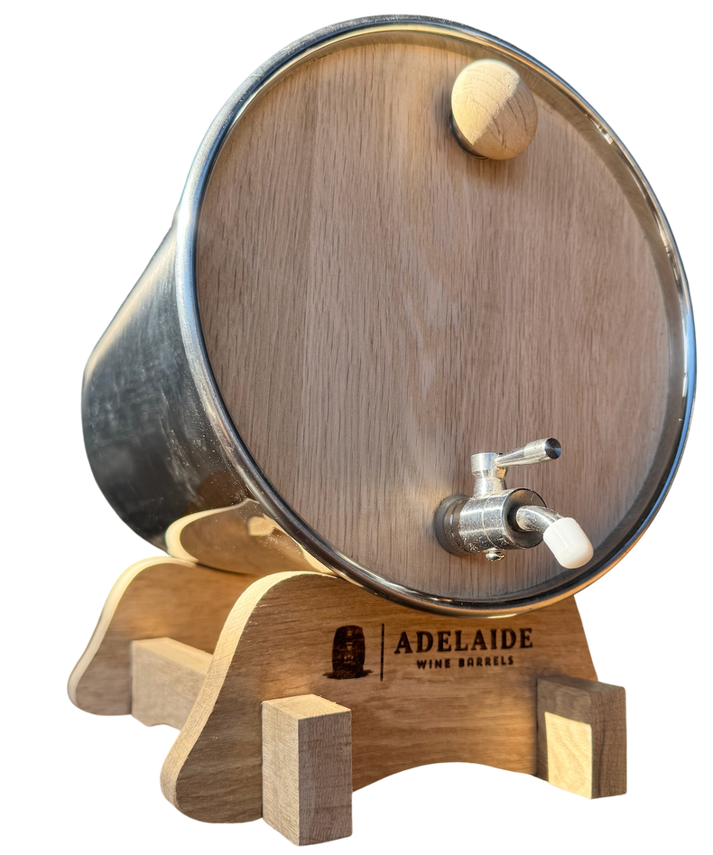 6.8L American Oak X Stainless Steel Barrel (Medium Char)
