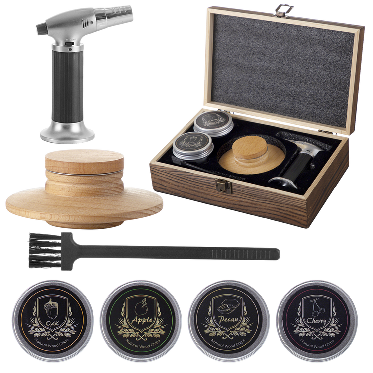 Cocktail Smoker Box Set (WITH JET LIGHTER)