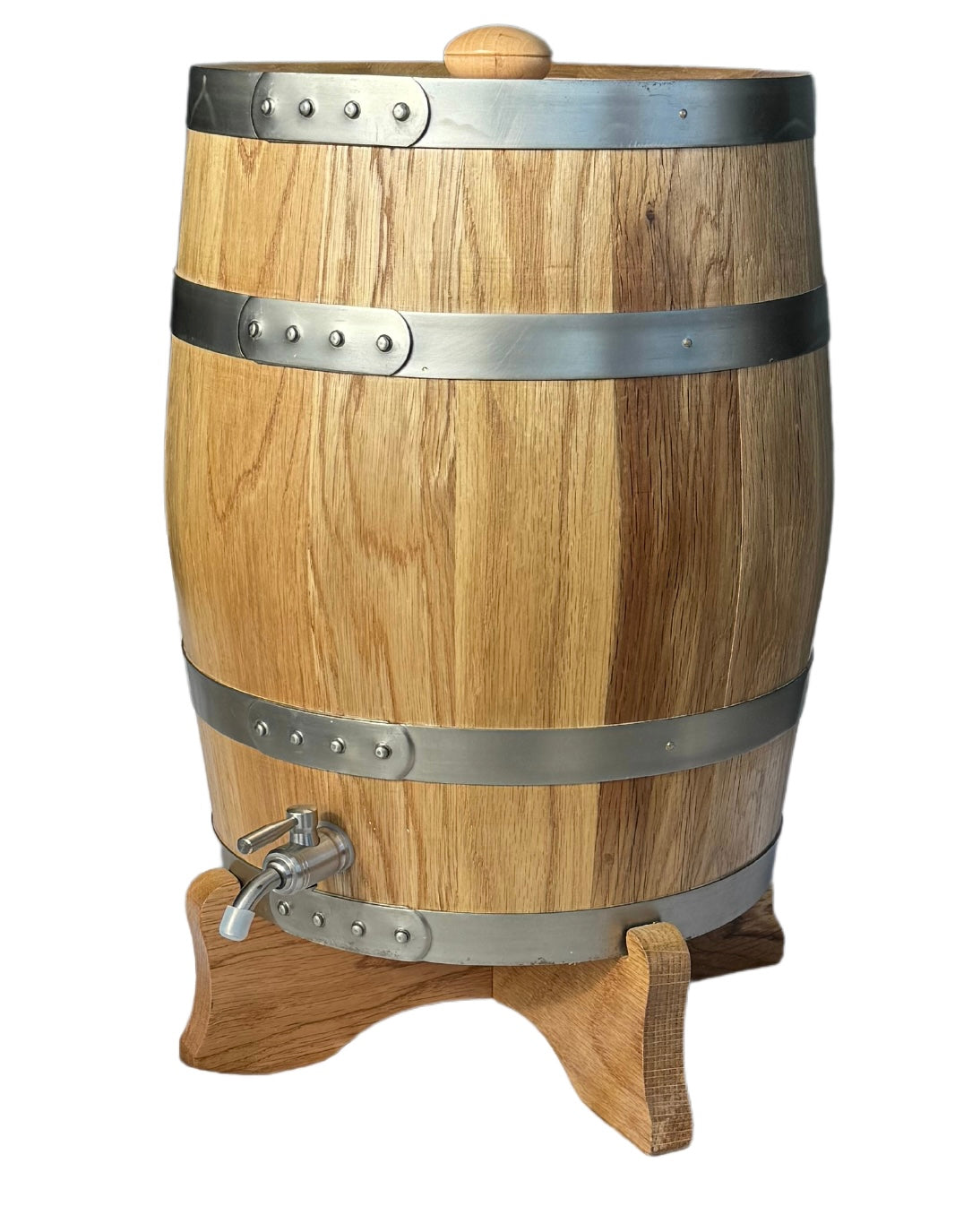 10L American Oak Barrel - Upright (Medium Char)