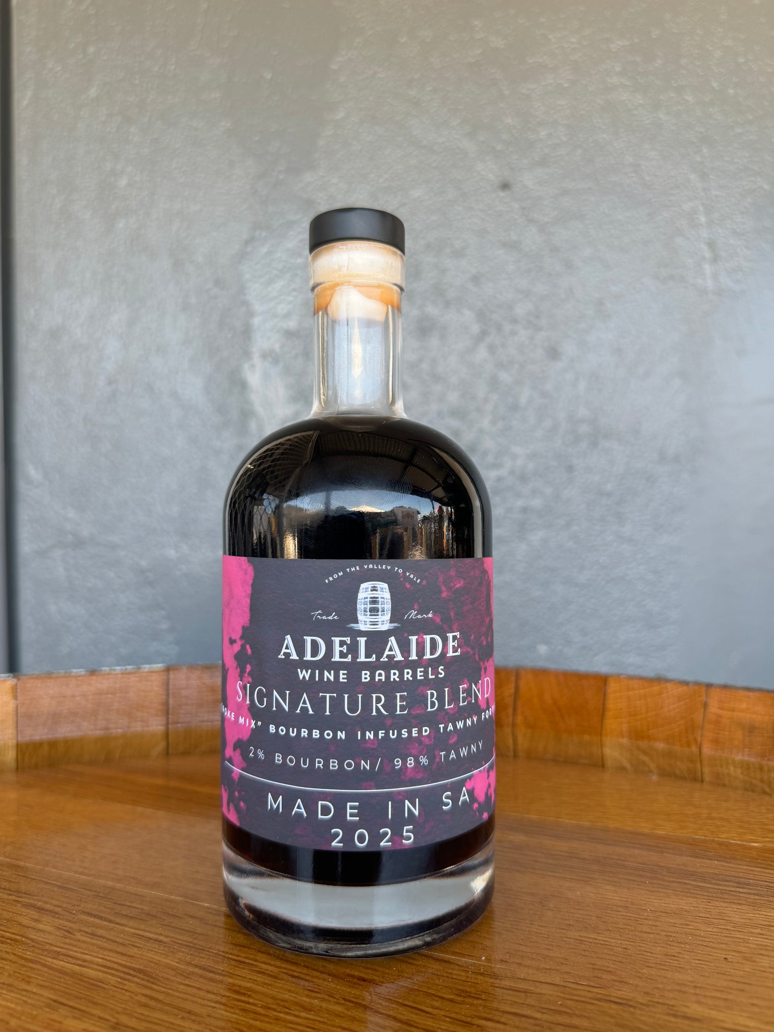 Personalised Glass Bottle (With Signature Blend Label)