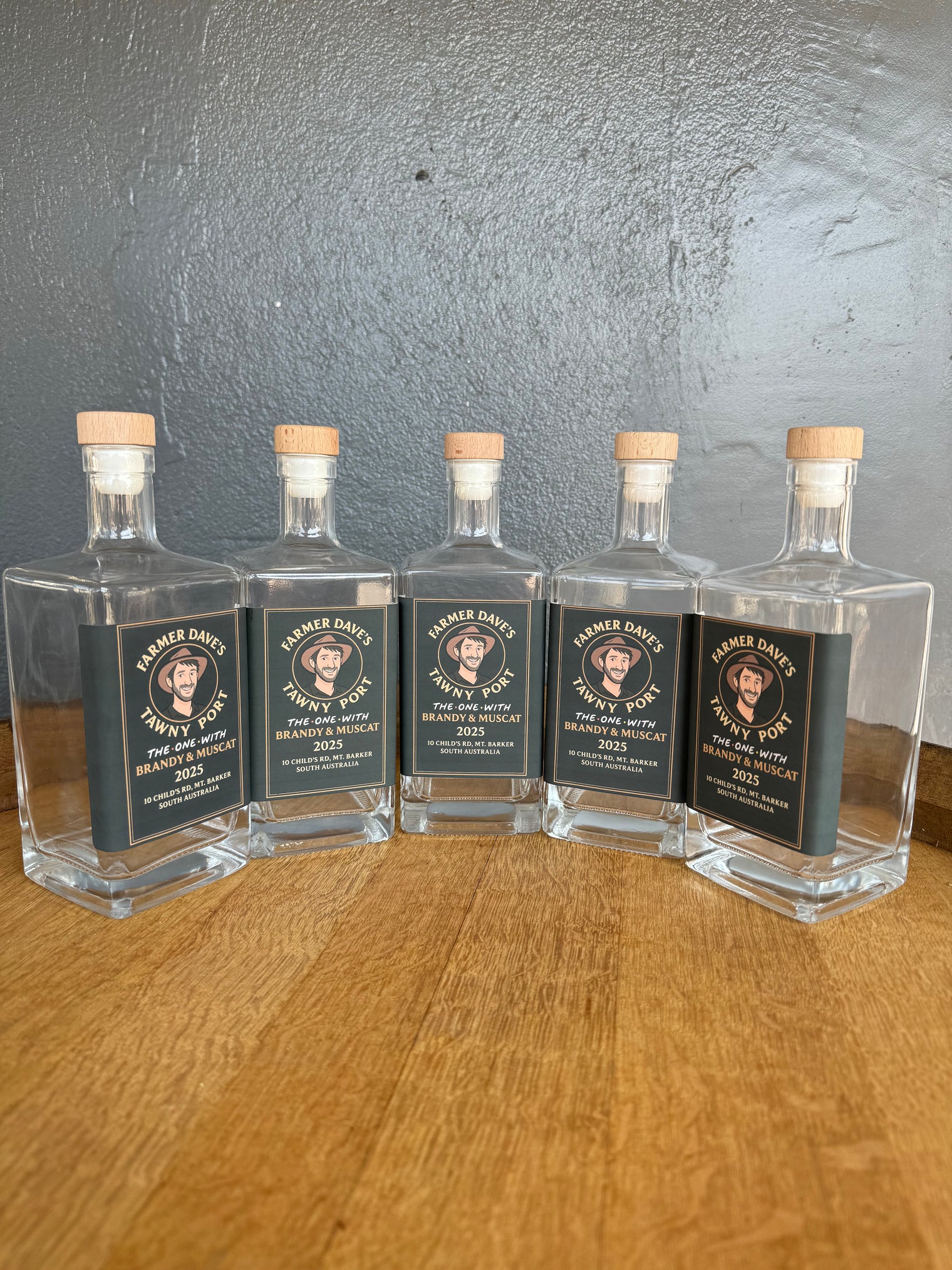 Personalised Glass Bottle (With Custom Label)