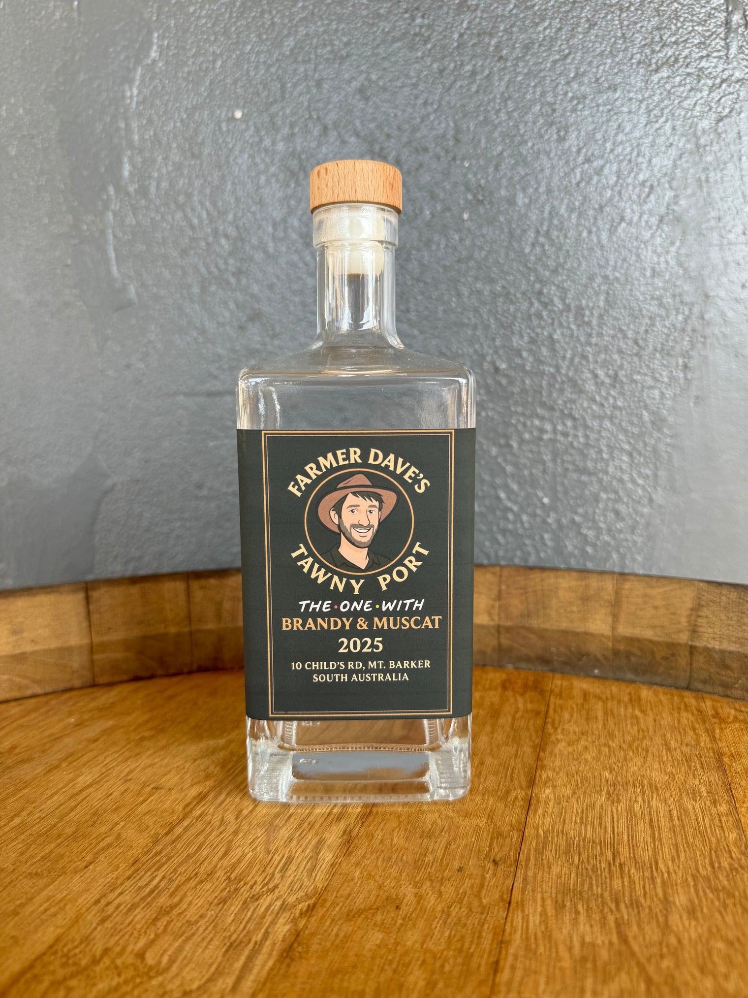 Personalised Glass Bottle (With Custom Label)