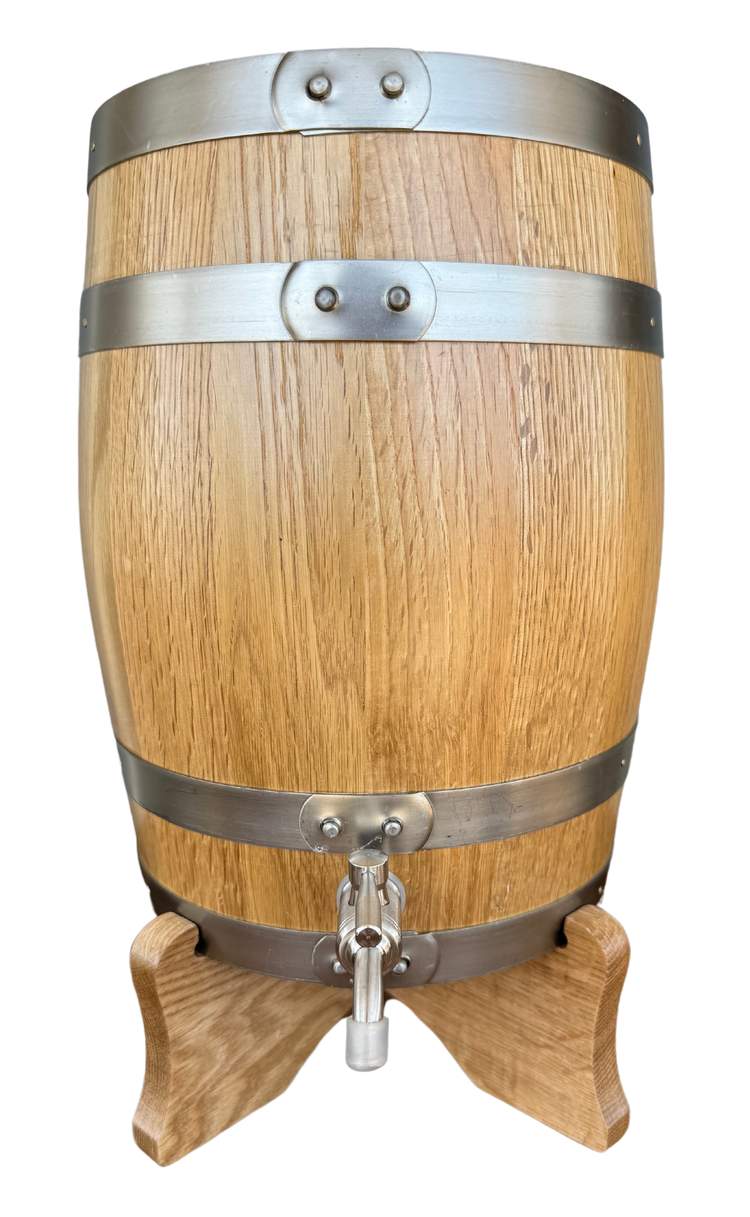 5L American Oak Barrel - Upright (Medium char)