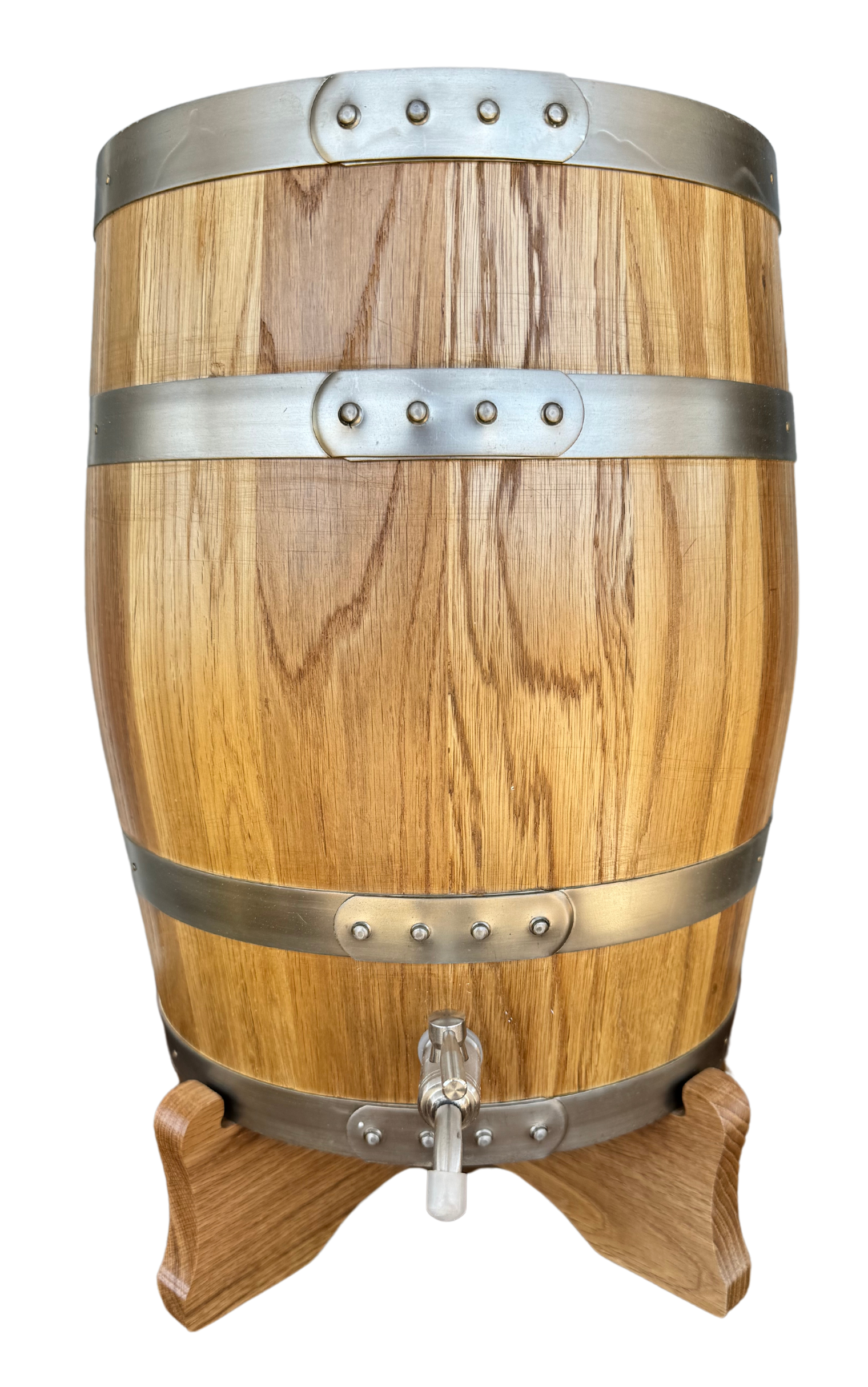 10L American Oak Barrel - Upright (Medium Char)