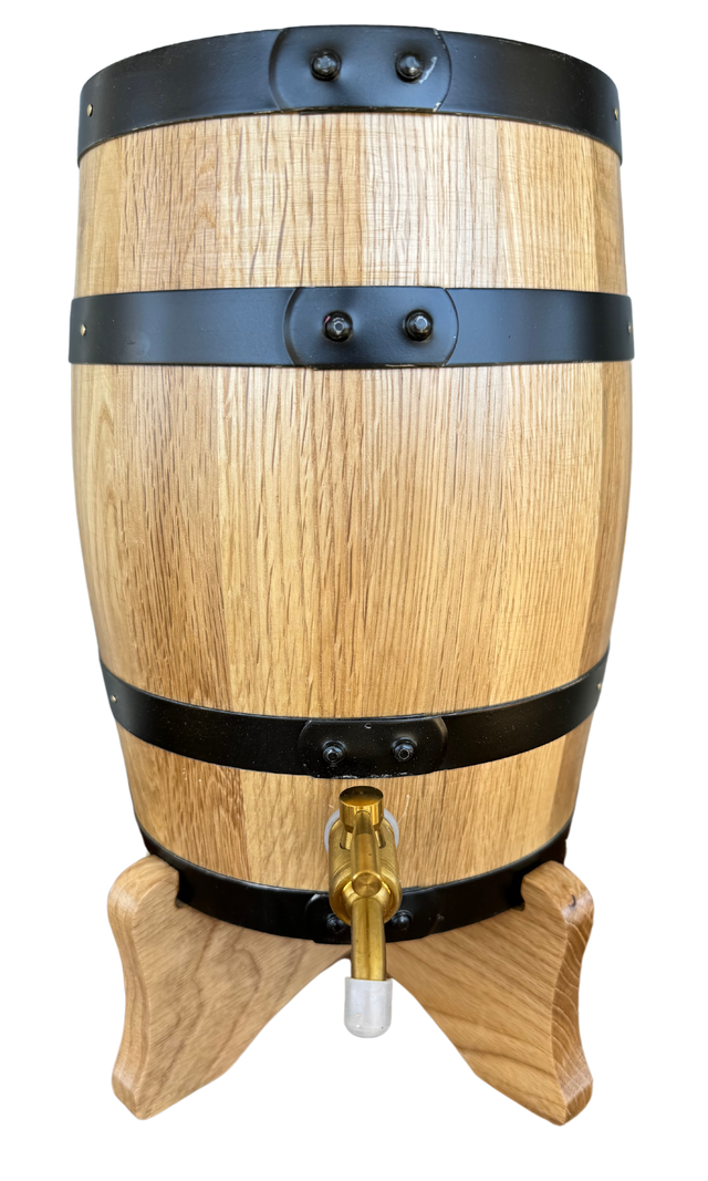 5L American Oak Barrel - Upright (Medium char)