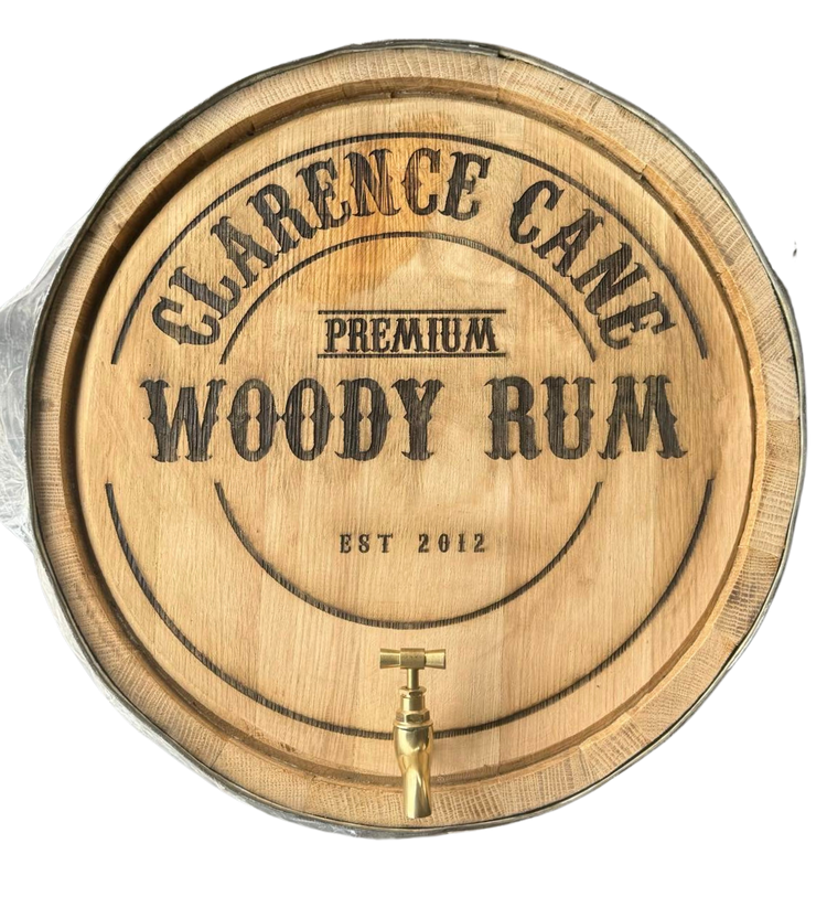 Personalised Recoopered Oak Barrel (with custom engraving)