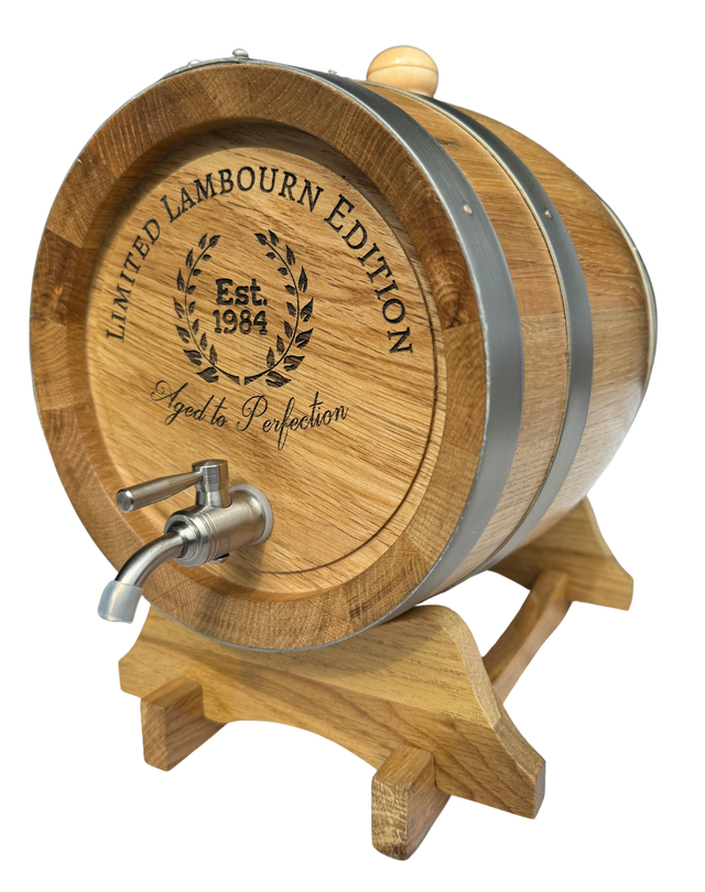 Personalised American Oak Barrel (Limited Edition Engraving)