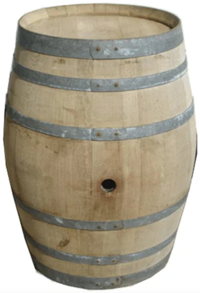 Reconditioned 300L Hogshead Wine Barrel (wine/spirit ready)