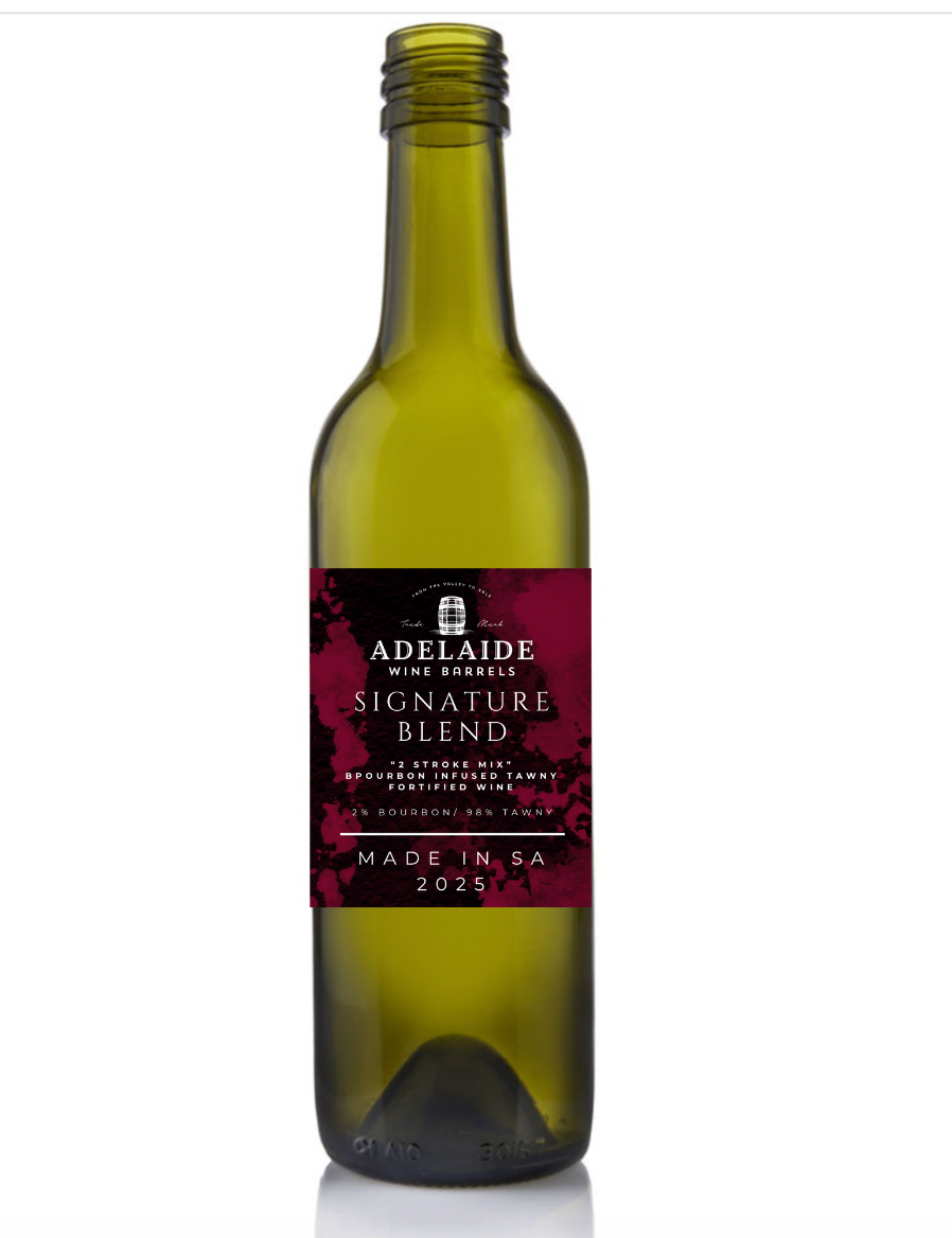 Personalised Glass Bottle (With Signature Blend Label)