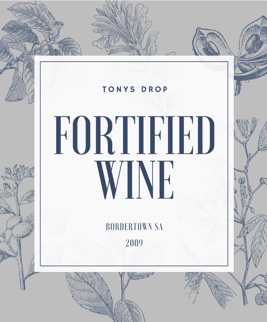 Personalised Glass Bottle (With Elegant Label)