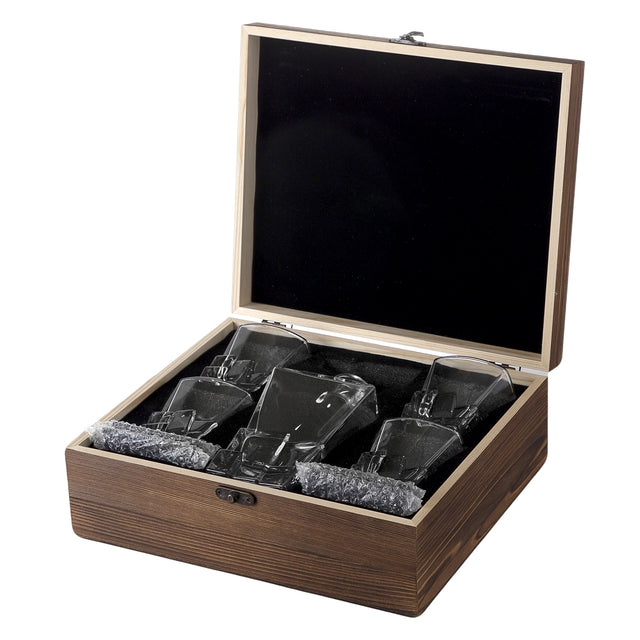 Classic Whisky Decanter Set (with 4 glasses)