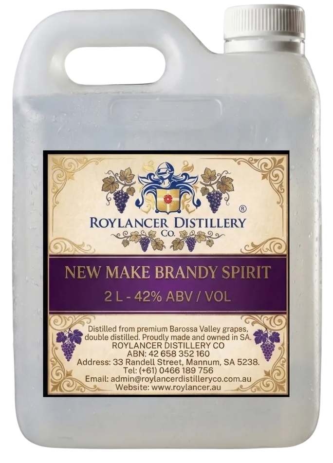 New-Make Brandy Spirit 2L (Roylancer Distillery)
