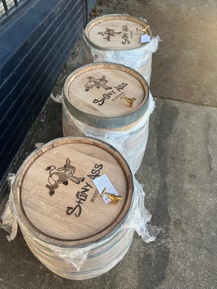 Personalised American Oak Barrel (Custom Engraving)