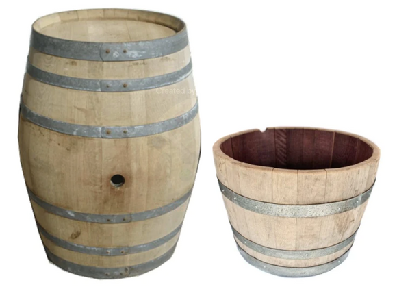 Used Whole and Half Barrels