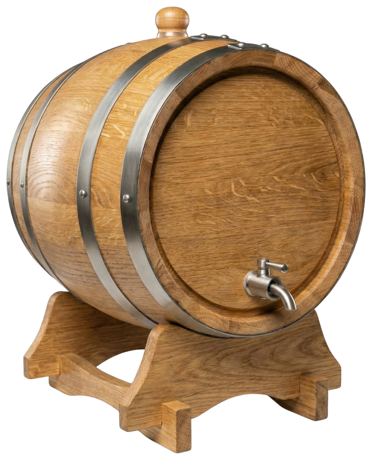 15L American Oak Barrel (Medium Char)