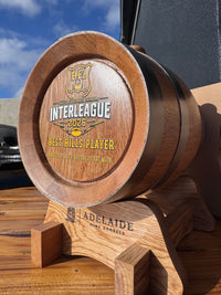 Personalised American Oak Barrel (Custom UV Label)