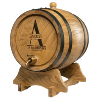 Personalised American Oak Barrel (Established Engraving)