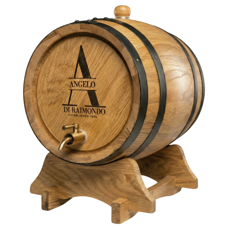 Personalised American Oak Barrel (Established Engraving)