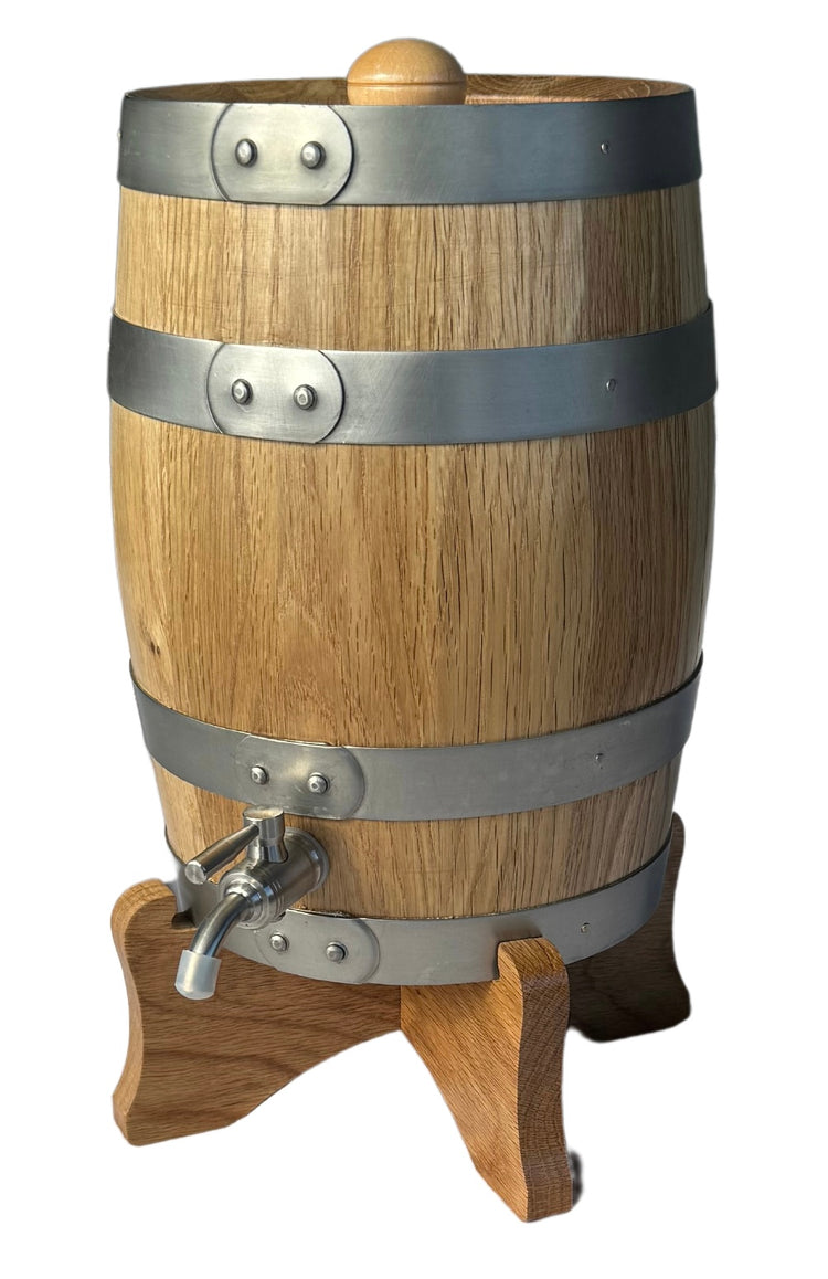 3L American Oak Barrel - Upright (Medium Char)