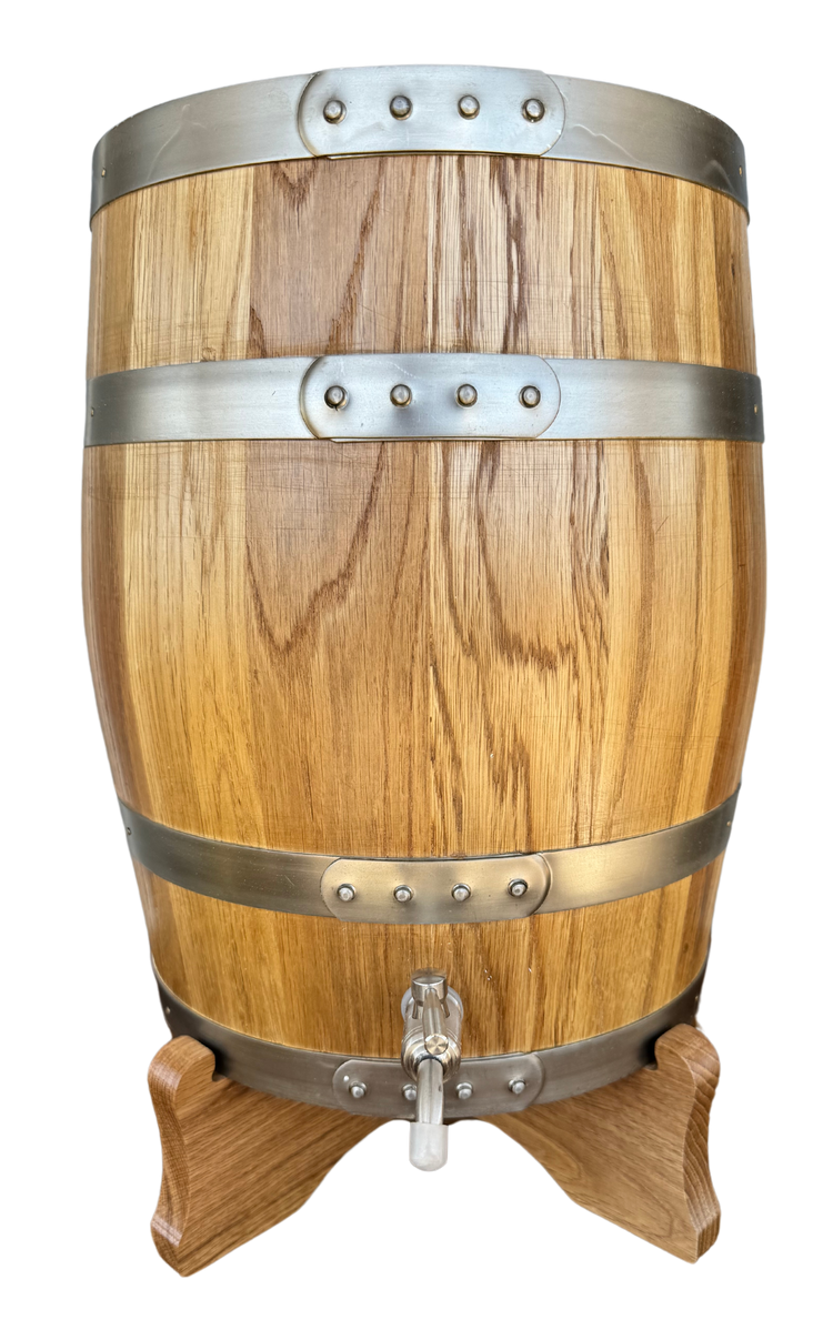 10L American Oak Barrel  - Upright (Medium Char)