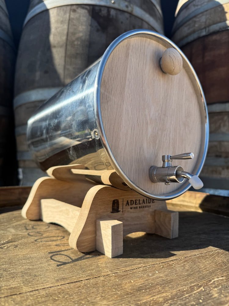 6.8L American Oak X Stainless Steel Barrel (Medium Char)