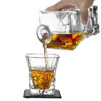 Classic Whisky Decanter Set (with 4 glasses)