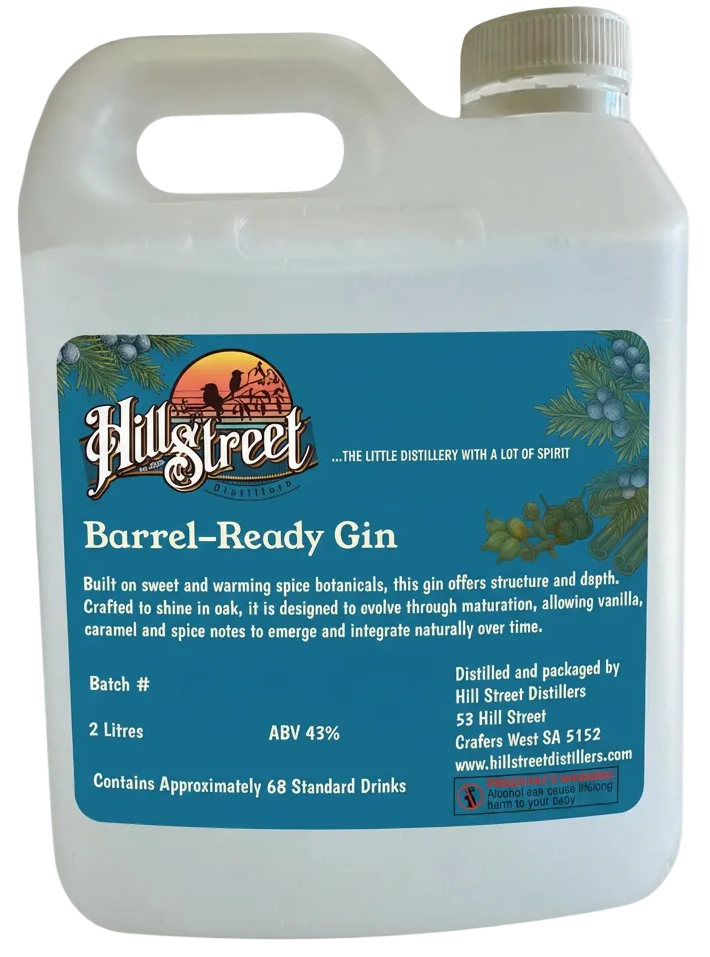 Barrel Ready Gin Spirit 2L (ready to be aged in oak)