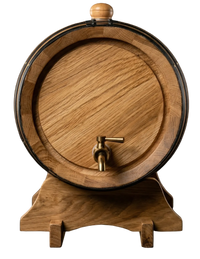 Personalised American Oak Barrel (Custom Engraving)